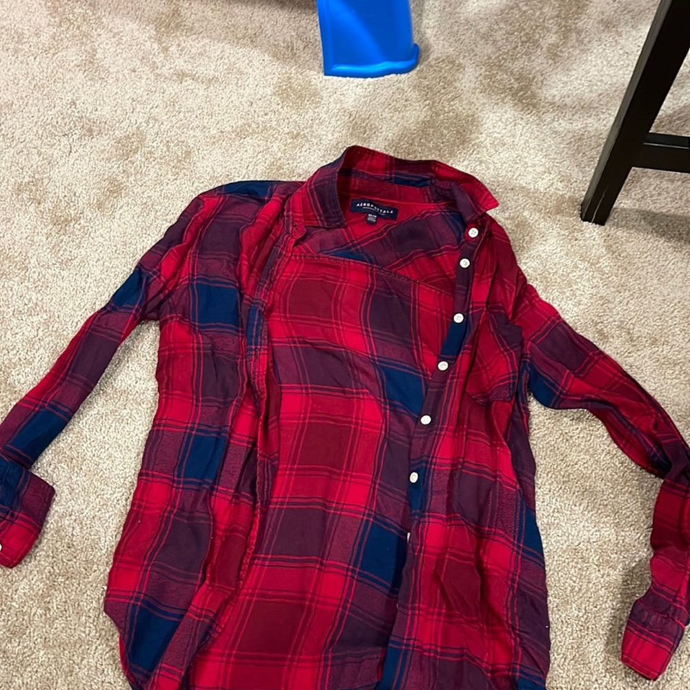 Red and Blue Flannel!